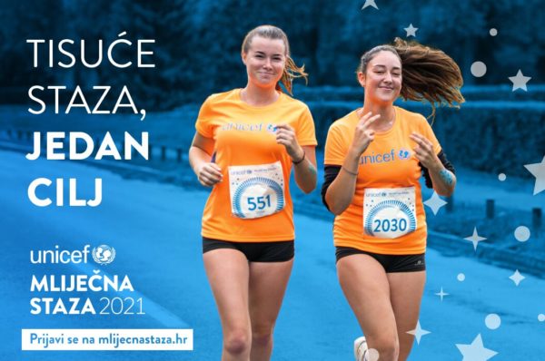 UNICEF Mliječna staza – utrka u kojoj su pobjednici uvijek djeca