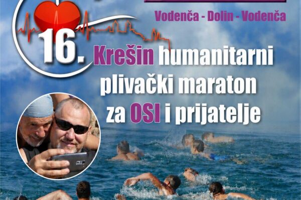 Srcem protiv barijera – 16. Krešin humanitarni plivački maraton